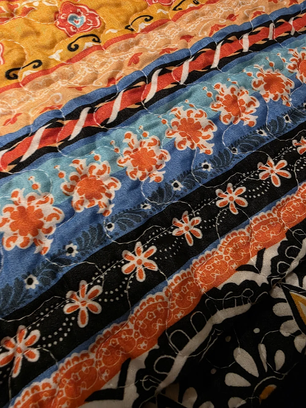 MarCielo 3-Piece 100% Cotton Oversized Bedspread Lightweight Quilt Cover
